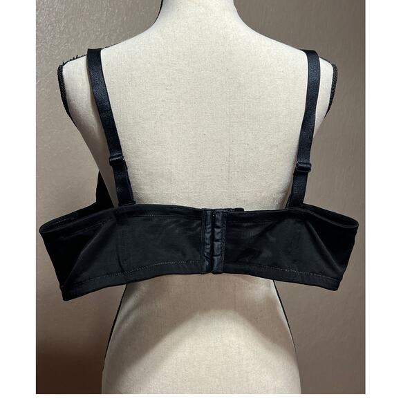 Torrid Curve Women Push Up Lace T-Shirt Bra Convertible Strapless Black Size 48B - Picture 2 of 10